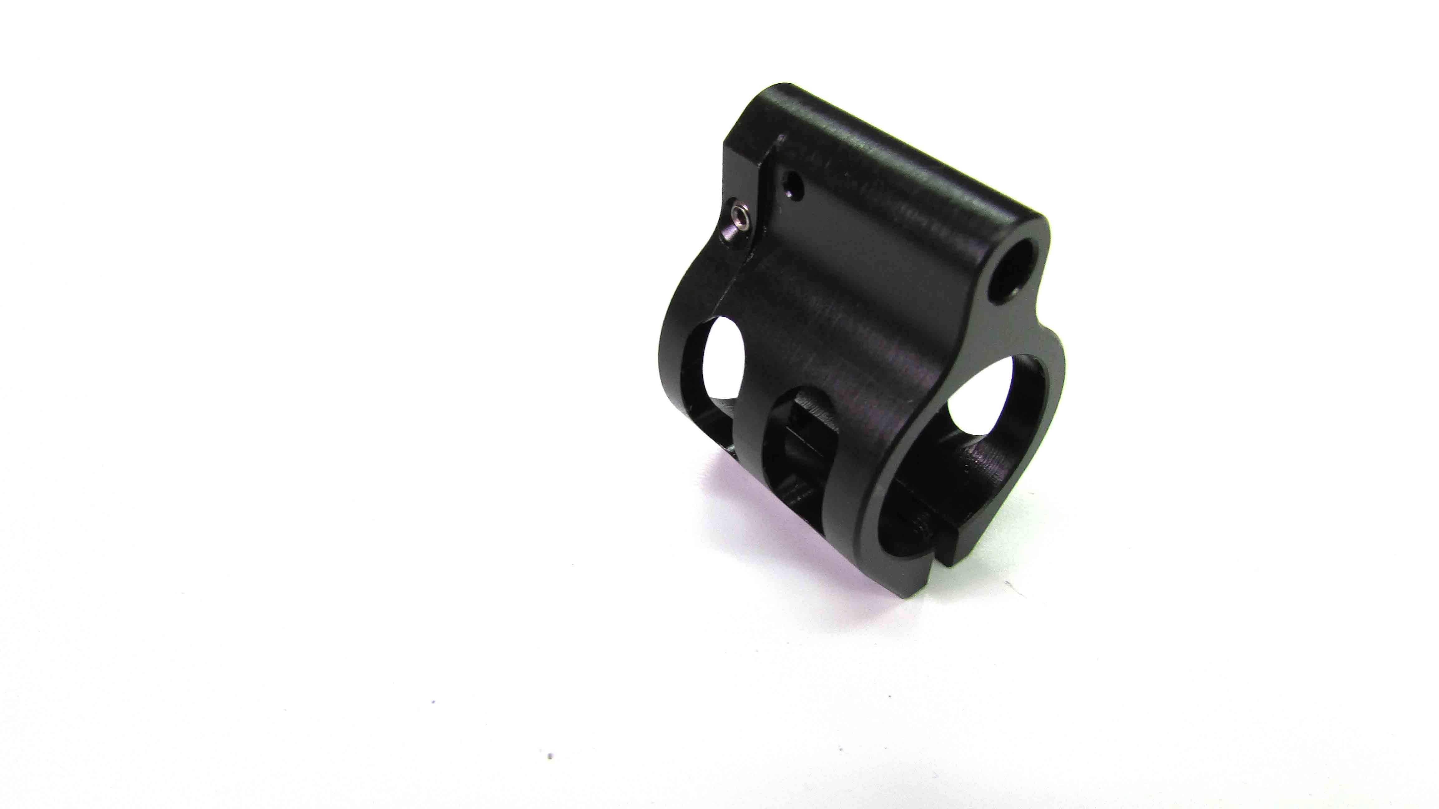 .750 Adjustable Gas Block, Set Screw Nitromet