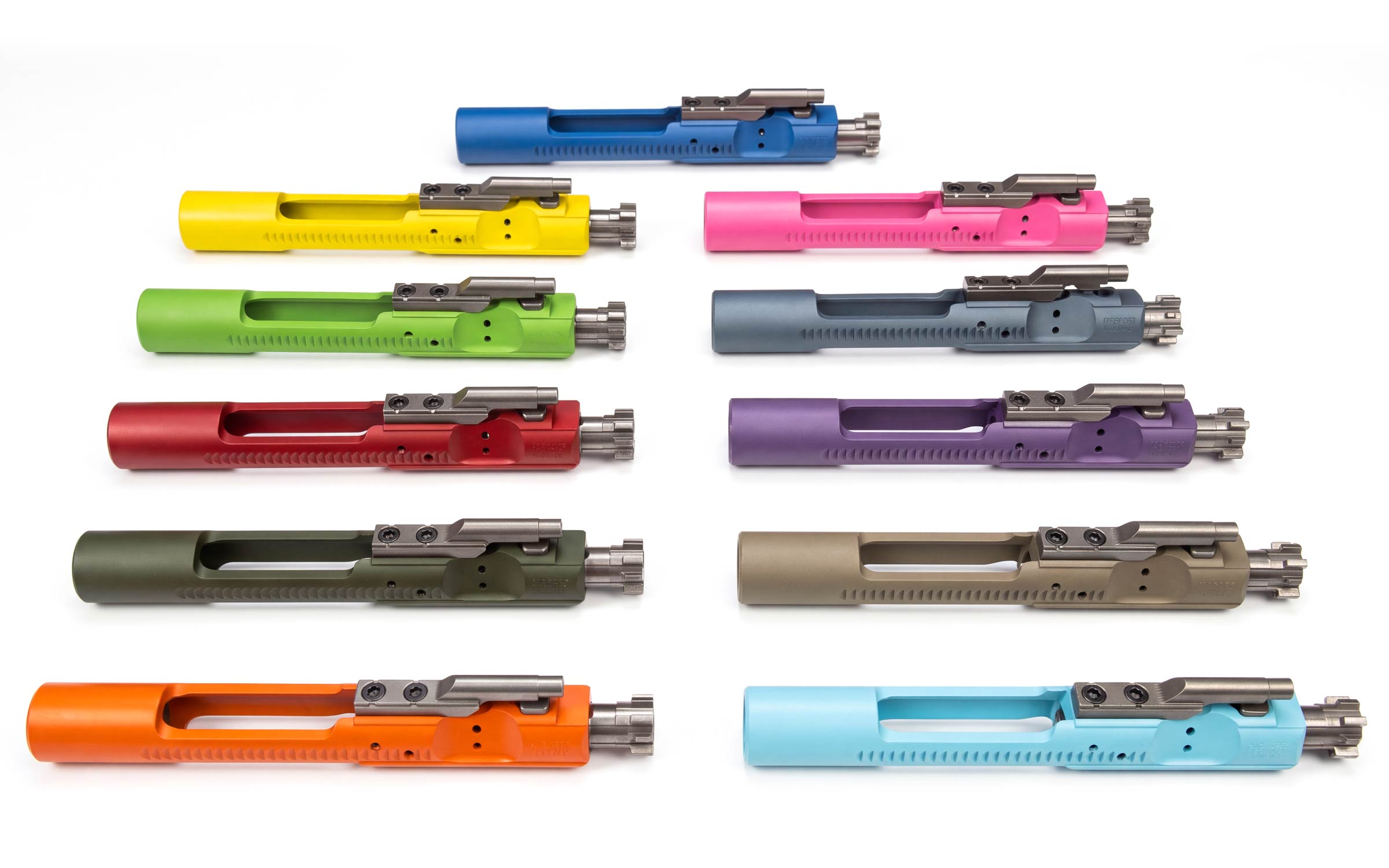 M16/AR-15 5.56 Full Auto Bolt Carrier Group with NiB-X Nickel Boron with Ceramic Topcoat