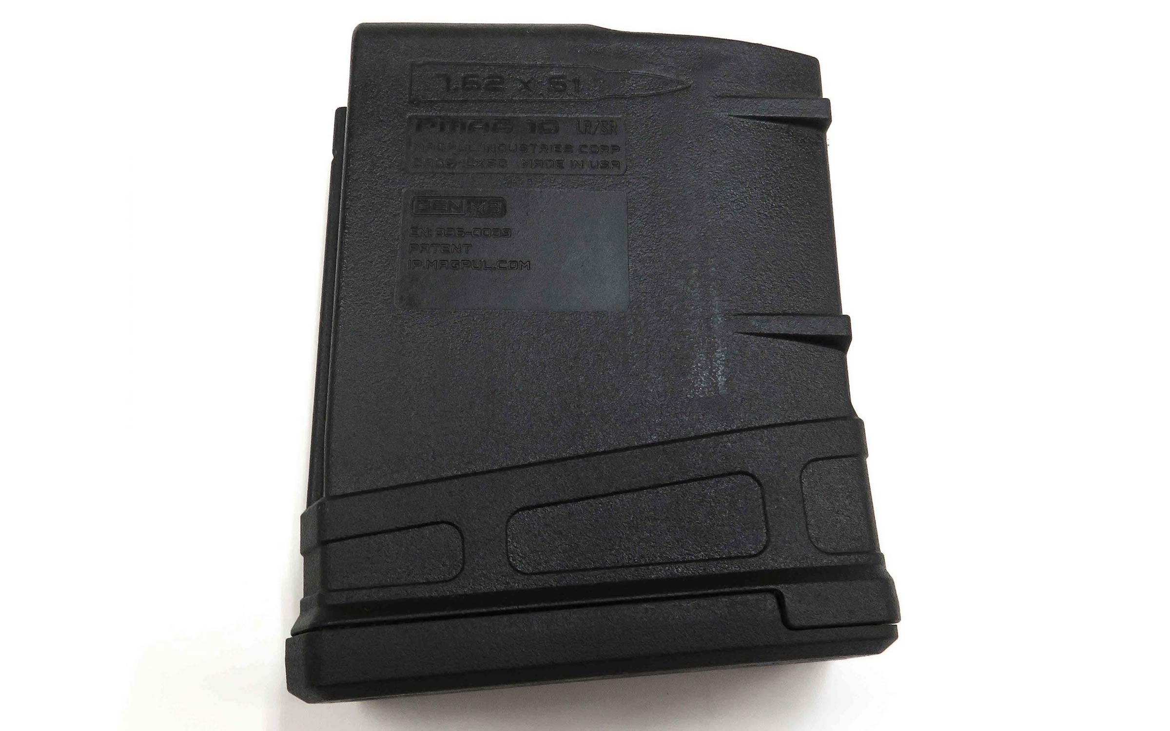 Black Magpul PMag 10RD LR/SR Gen M3 7.62x51 NATO/.308 Winchester