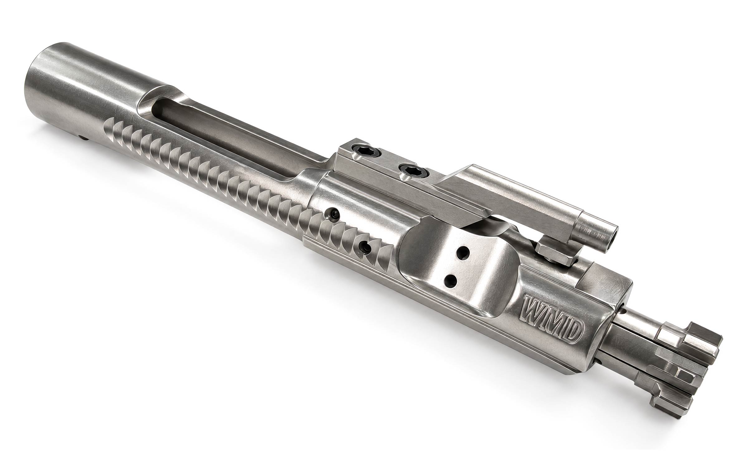 NiB-X Nickel Boron Polished AR-15 5.56 Semi Auto Bolt Carrier Group