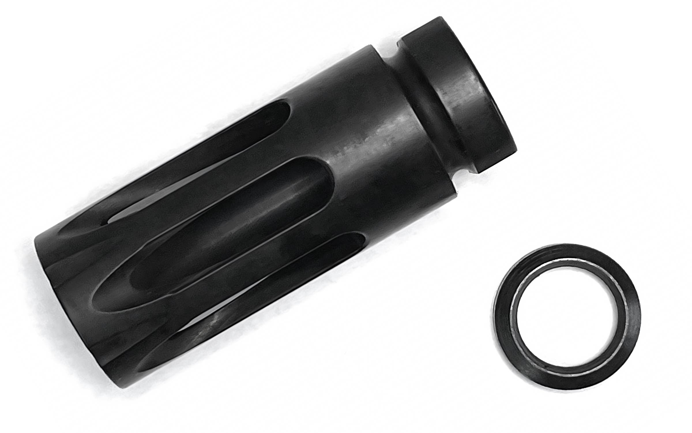 Nitride Flash Hider 9mm Tactical 1/2 - 28