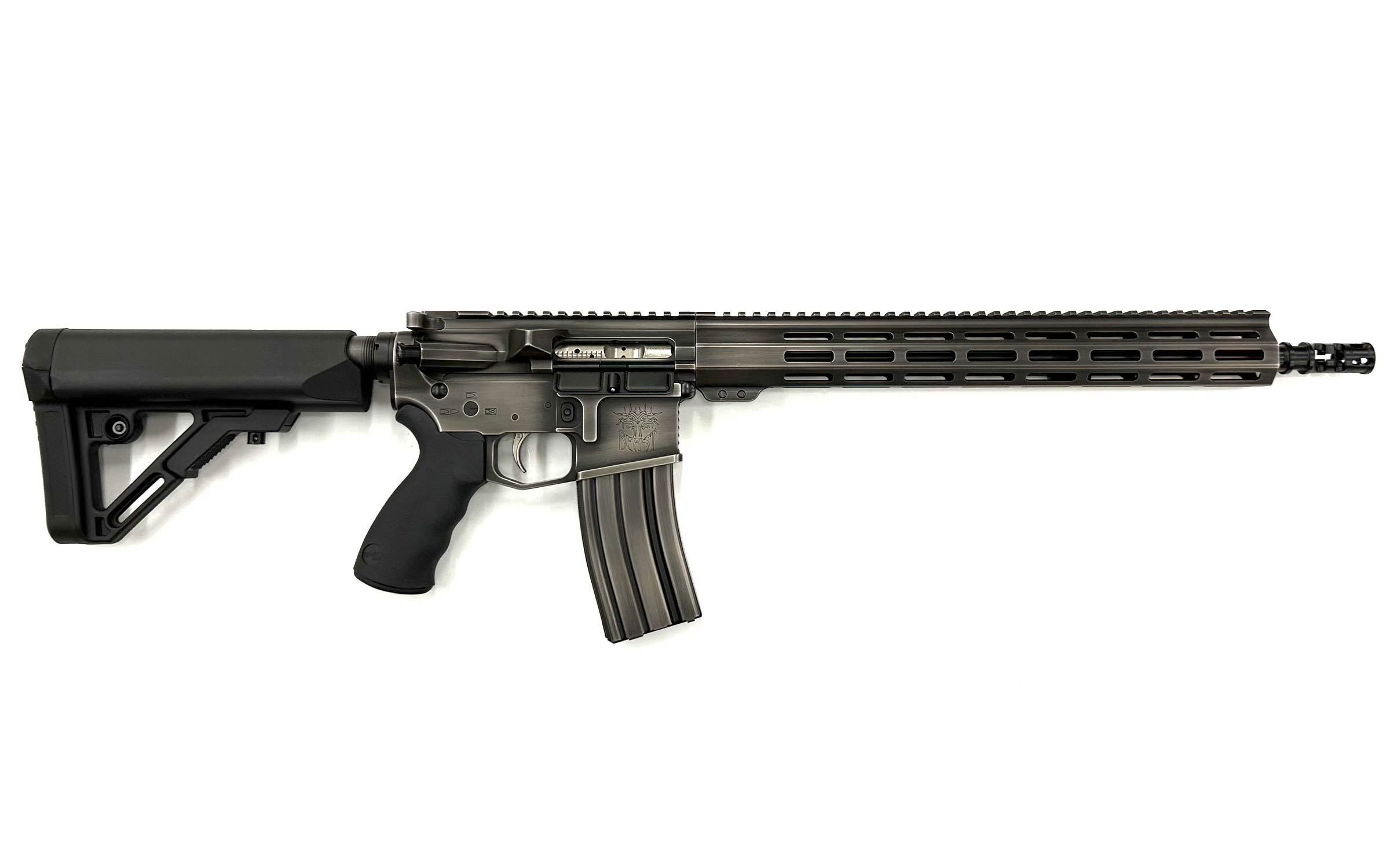 Distressed Beast AR-15 16" Billet Rifle