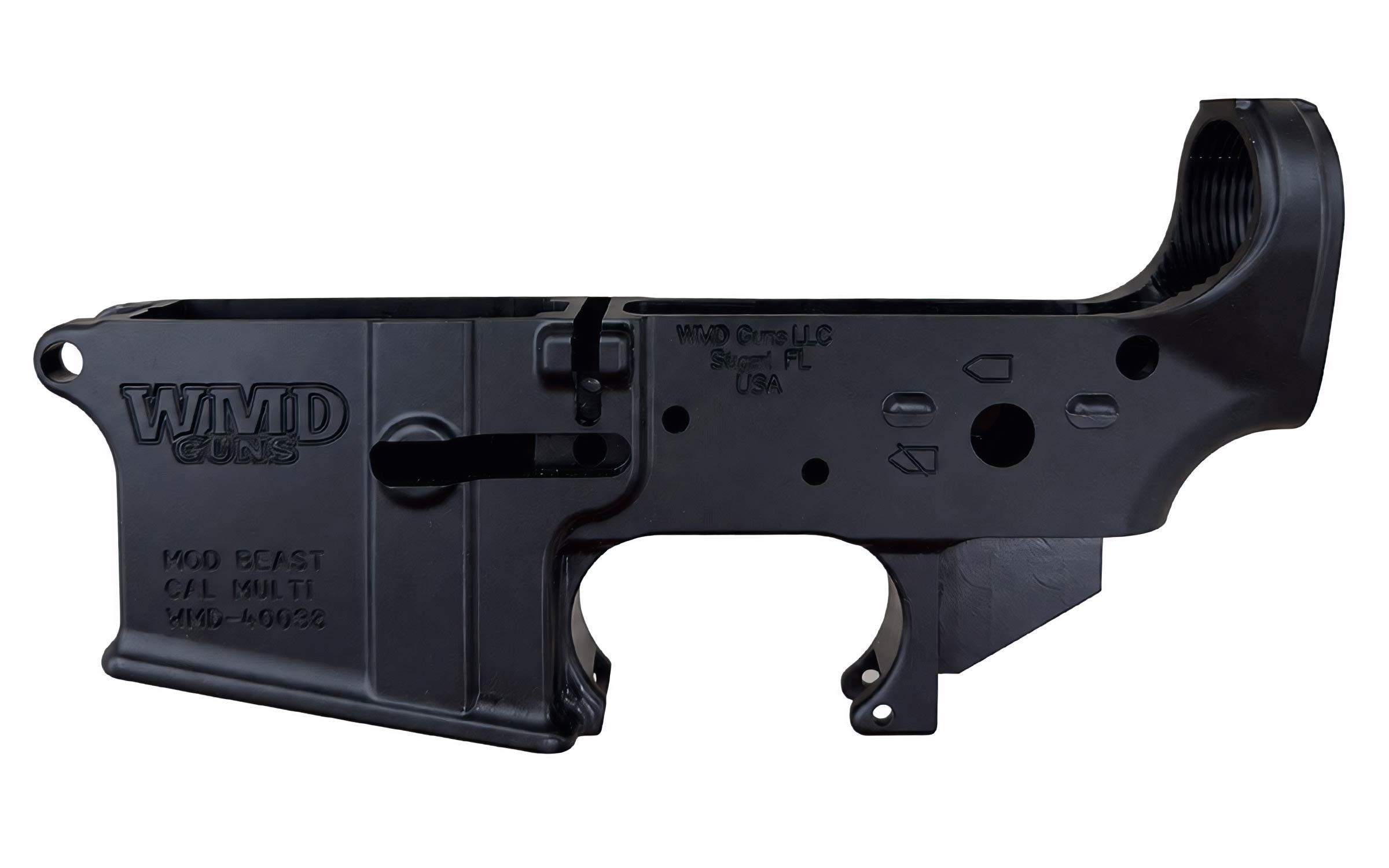 Low Shelf Forged Lower Receiver